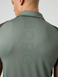 Ace Mesh Panel Polo Shirt