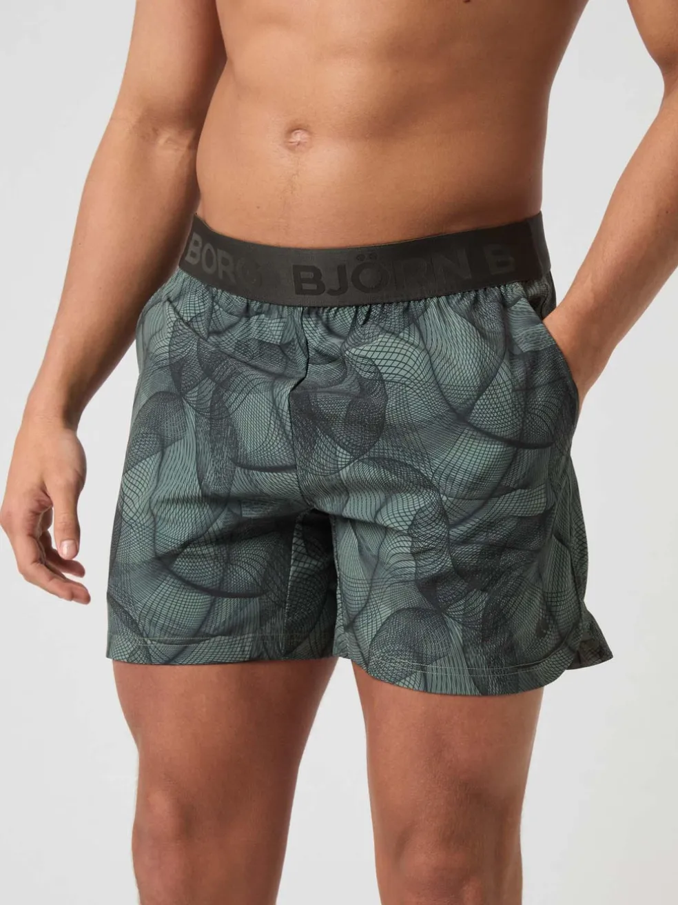 Ace Printed Short Shorts