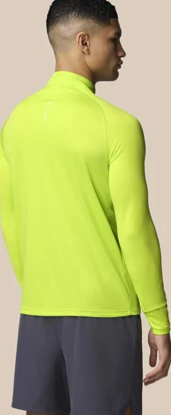 Aop 1/4 Zip Ls Top