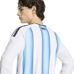 Argentinië 26 Authentiek Thuisshirt met Lange Mouwen