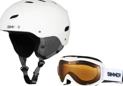 Bingham skihelm en Toxic skibril