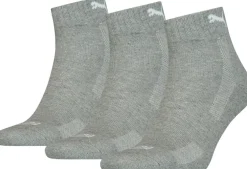 Cushioned 3-pack Quarter sokken