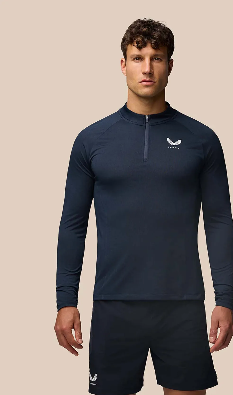 Engineered Knit 1/4 Zip top
