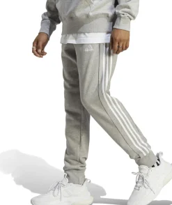 Essentials French Terry Tapered Cuff 3-Stripes broek