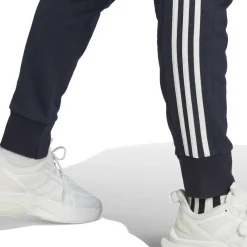 Essentials French Terry Tapered Cuff 3-Stripes broek