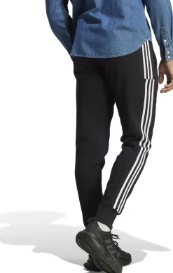 Essentials French Terry Tapered Cuff 3-Stripes broek