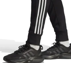 Essentials French Terry Tapered Cuff 3-Stripes broek