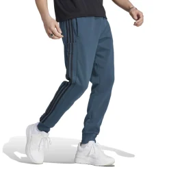 Essentials French Terry Tapered Cuff 3-Stripes broek