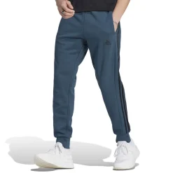 Essentials French Terry Tapered Cuff 3-Stripes broek