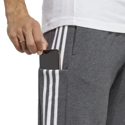 Essentials French Terry Tapered Cuff 3-Stripes broek