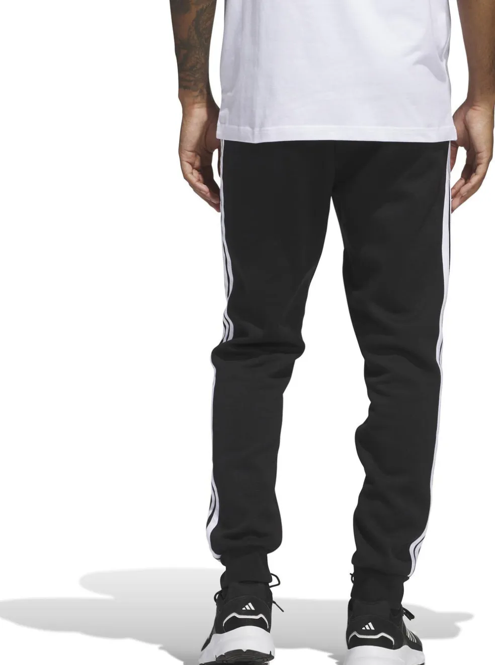 Essentials 3-Stripes Fleece Broek