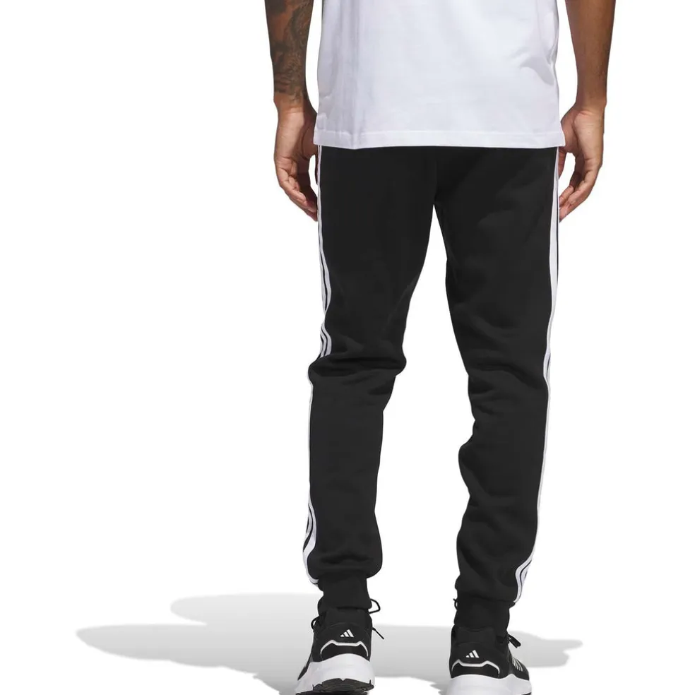 Essentials 3-Stripes Fleece Broek