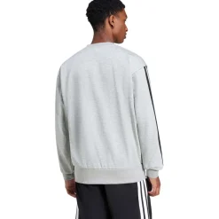 Essentials 3-Stripes Fleece Sweatshirt