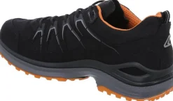 lowa innox evo gtx lo asphalt/blue