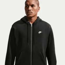 m nk club bb fz hoodie