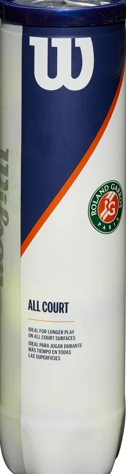 Roland Garros All Court 4-tin tennisballen