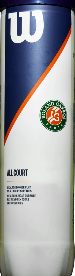 Roland Garros All Court 4-tin tennisballen
