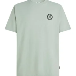 Slub Back Print T-shirt strand