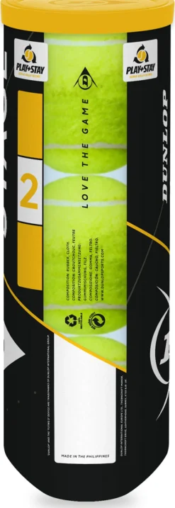 Stage 2 Orange 3 tube tennisballen