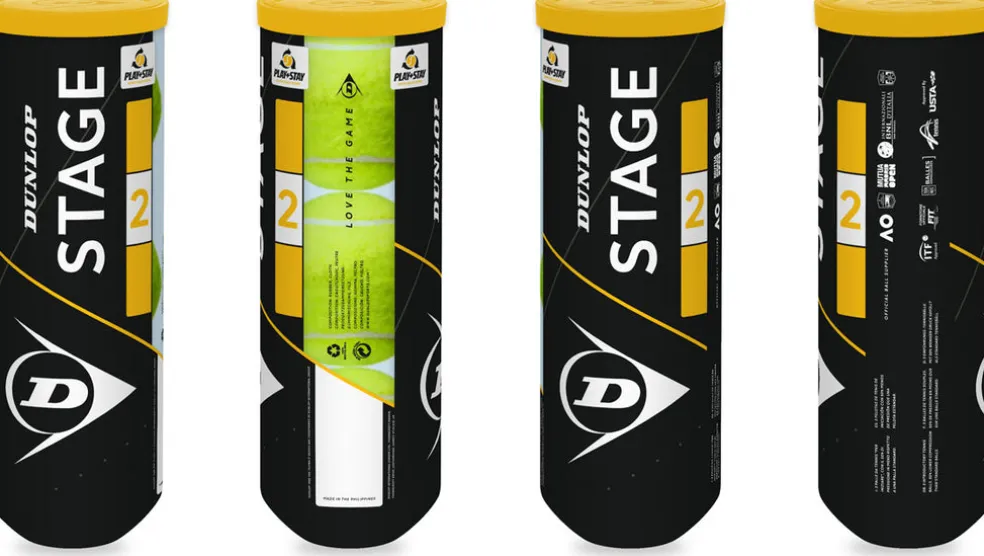 Stage 2 Orange 3 tube tennisballen