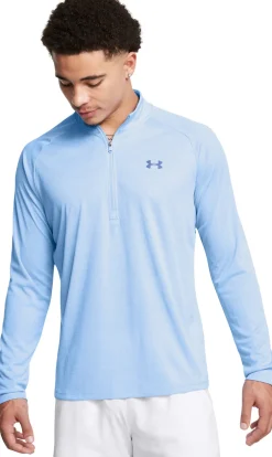Tech Textured 1/2 Zip sweater