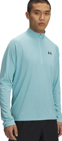 Tech Textured 1/2 Zip sweater