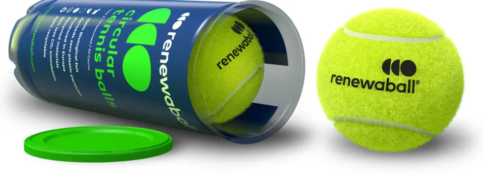 Tennisballen koker 3 stuks