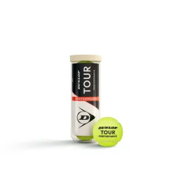 Tour Performance 3PET Tennisbal Gasgevuld voor Optimale Speelduur - 3 voor de prijs van 2