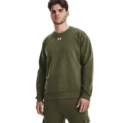 Ua Rival Fleece Crew-blk