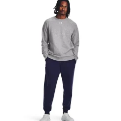 Ua Rival Fleece Crew-blk