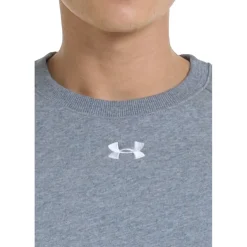 Ua Rival Fleece Crew-blk