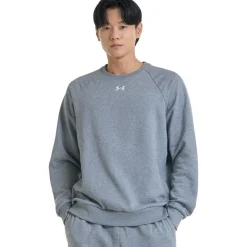Ua Rival Fleece Crew-blk