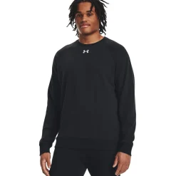 Ua Rival Fleece Crew-blk